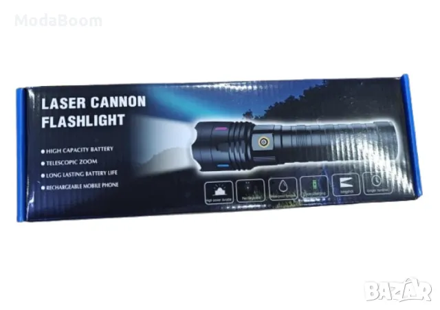 Мощен фенер с иновативен дизайн и множество функции, снимка 4 - Къмпинг осветление - 48853927