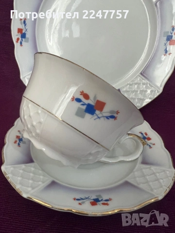 Античен троен сет Bavaria, снимка 8 - Сервизи - 52898633