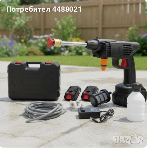 Акумулаторна водоструйка с 2 батерии 48V