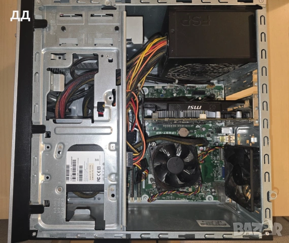 Kомпютър HP 130€ 16GB RAM, 128GB SSD, i7 4770, R7 2GB и монитор 24 AOC, снимка 7 - За дома - 53624993