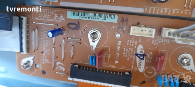 X-Buffer Board LJ92-01852A A2 - LJ41-10137A ,for SAMSUNG PS43E450A1, снимка 2 - Части и Платки - 36085239