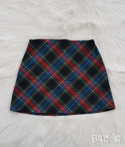 Дамска карирана пола ZARA S-M