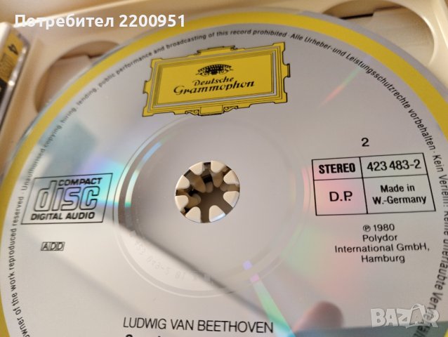 L.V. BEETHOVEN, снимка 5 - CD дискове - 44491235
