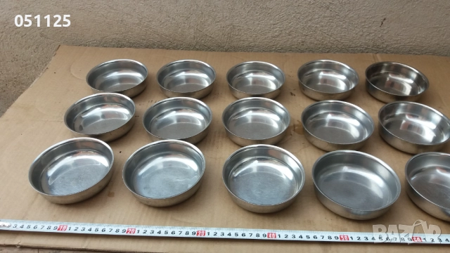 никел - комплект от 15 купички за сладко , снимка 9 - Други ценни предмети - 52605568