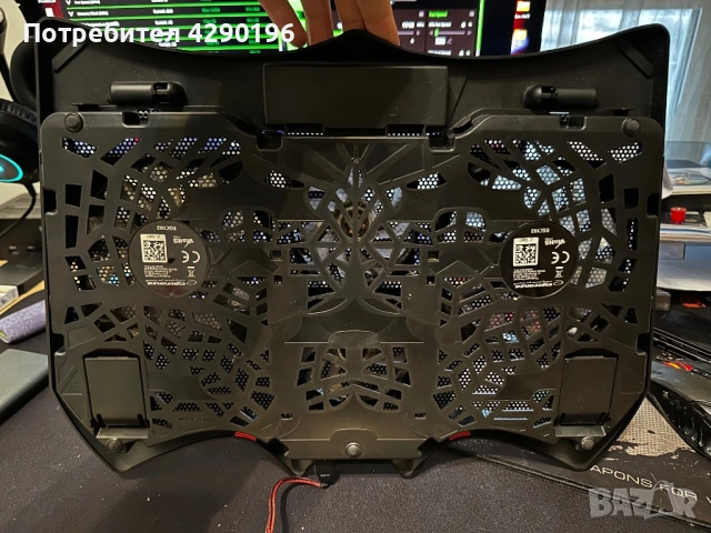 Охлаждане за лаптоп, снимка 2 - Лаптоп аксесоари - 53440758