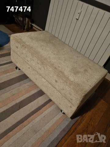 Голяма табуретка - 50/90, снимка 4 - Дивани и мека мебел - 53631511