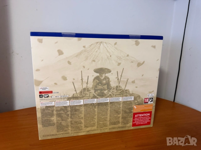 Конзола PlayStation 5 (Slim) - Ghost of Yotei Gold Limited Edition Bundle, снимка 2 - PlayStation конзоли - 53661883
