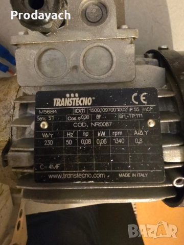 Продава мотор редуктор, снимка 4 - Други машини и части - 51722382