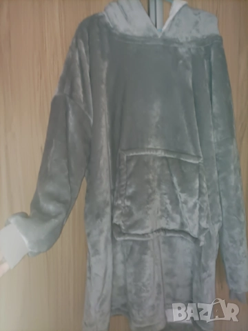 Макси плюшен суитшърт , снимка 5 - Суичъри - 52837436