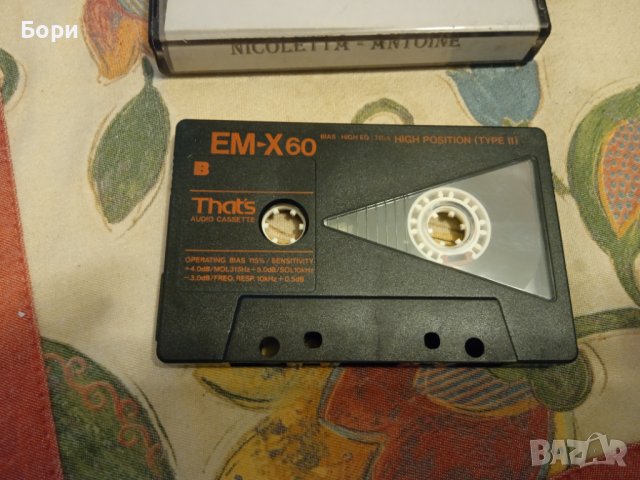 THAT'S EM-X 60 Type II  Chrome, снимка 3 - Аудио касети - 38891910