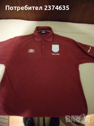 фланелка Англия , снимка 3 - Футбол - 47611140