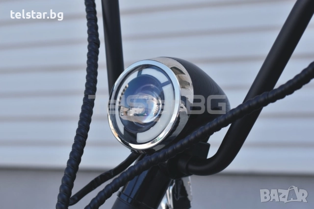 Електрически скутер BIG CITY HARLEY X7 ULTRA 1500W 60V 13Ah с LED фарове, снимка 8 - Мотоциклети и мототехника - 52426469