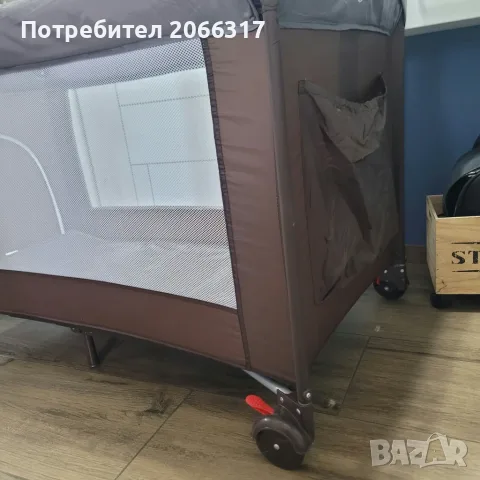 Бебешка кошара 3 в 1 с матрак, за игра, за спане, сгъваема, снимка 2 - Кошарки - 55859438