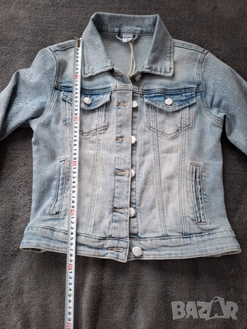 Дамско дънково яке S размер, снимка 3 - Якета - 52456225