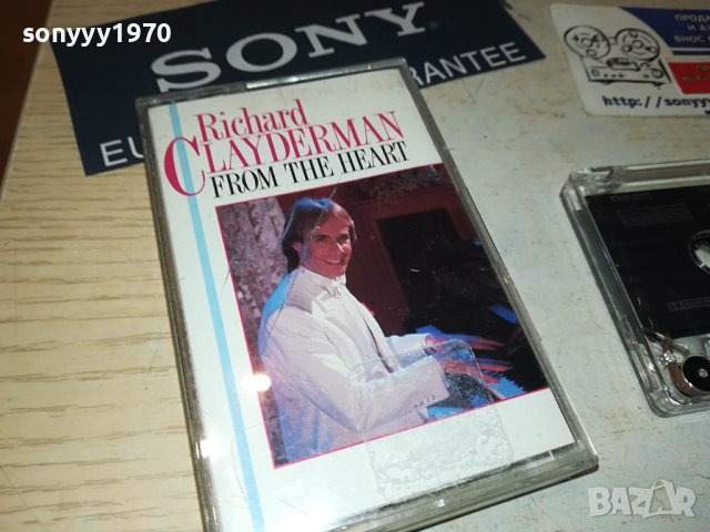 RICHARD CLAYDERMAN-ORIGINAL TAPE 2306230914, снимка 3 - Аудио касети - 41327245