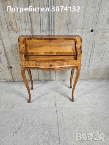 Елегантно писалище с интарзия, снимка 5 - Шкафове - 42712898