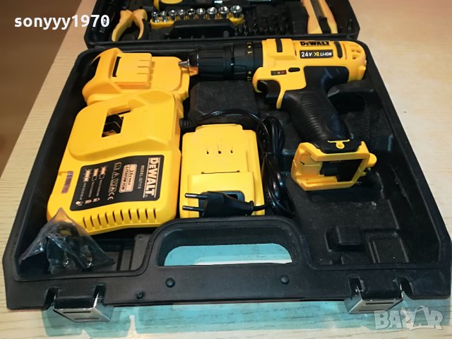 DEWALT ВИНТОВЕРТ С КУФАР КОМПЛЕКТ 0703221739, снимка 4 - Винтоверти - 36025862