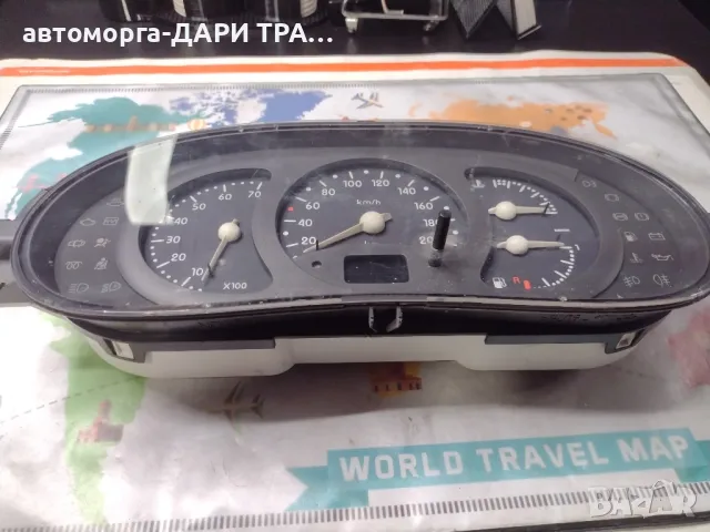 Табло уредно (Километраж)за Рено Канго бензин 1998г , снимка 2 - Части - 49759274