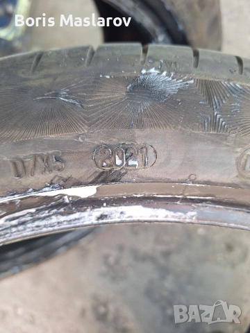 255 35 18 Continental Premium Contact 6, DOT 2021, снимка 5 - Гуми и джанти - 53783406