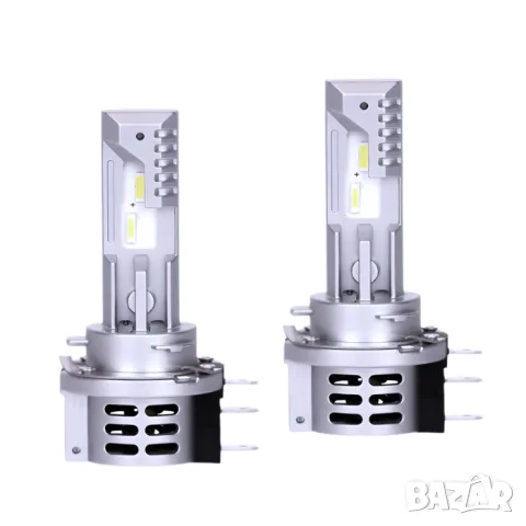 LED крушки A8 H15 36W комплект 2 броя, снимка 2 - Аксесоари и консумативи - 55864621