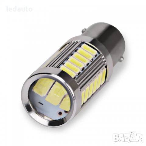 ЛЕД/LED диодни крушки за стопове. P21W/R5W , снимка 3 - Аксесоари и консумативи - 20740397