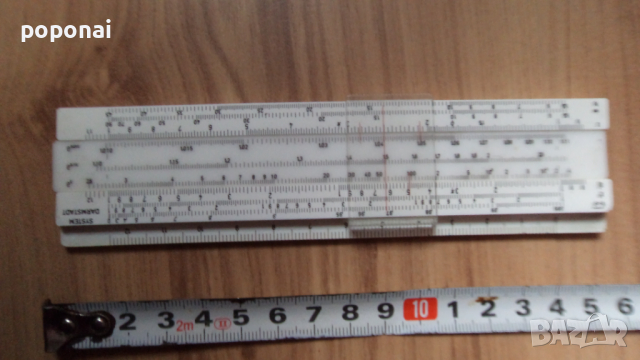 Логаритмична линийка Logarex, снимка 3 - Ученически пособия, канцеларски материали - 44764740