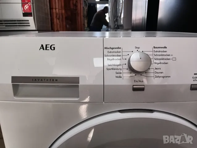 Много икономична сушилня с термопомпа АЕГ Aeg Protex Plus A+++ 8кг 2 години гаранция!, снимка 5 - Сушилни - 48723914
