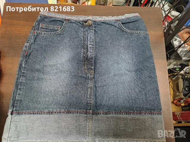 ЛИКВИДАЦИЯ! Дънкови поли останали няколко бройки, снимка 17 - Поли - 51273765