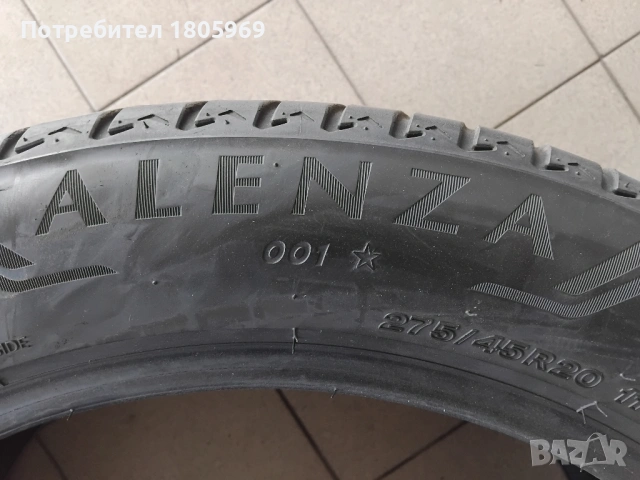 4бр. летни гуми спорт пакет Bridgestone (run flat) 275/45/20 , 305/40/20, снимка 7 - Гуми и джанти - 53868327