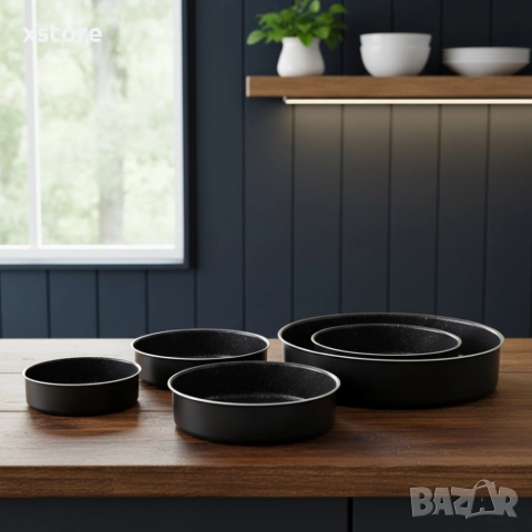 Алуминиева мраморна тава – чисто отделяне и безупречни печива всеки път, снимка 2 - Съдове за готвене - 52687954