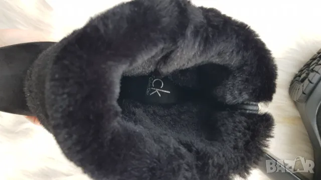 Нови дамски ботуши Calvin Klein агнешка кожа №40/41, снимка 18 - Дамски ботуши - 48288024