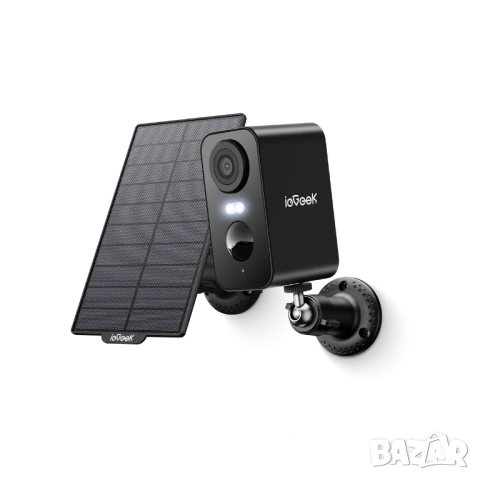 Въшна камера със соларен панел ieGeek ZS-GX3S 3MP НОВА ЧЕРНА, снимка 11 - IP камери - 53592389