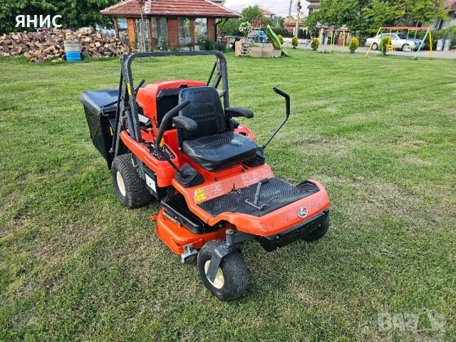 ТРАКТОРНА КОСАЧКА KUBOTA/DISEL. 0. ГРАДУС НА ЗАВИВАНЕ. ПЕРФЕКТНА , снимка 2 - Градинска техника - 50527296