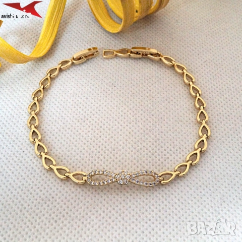 Гривна с 14К златно покритие 234820