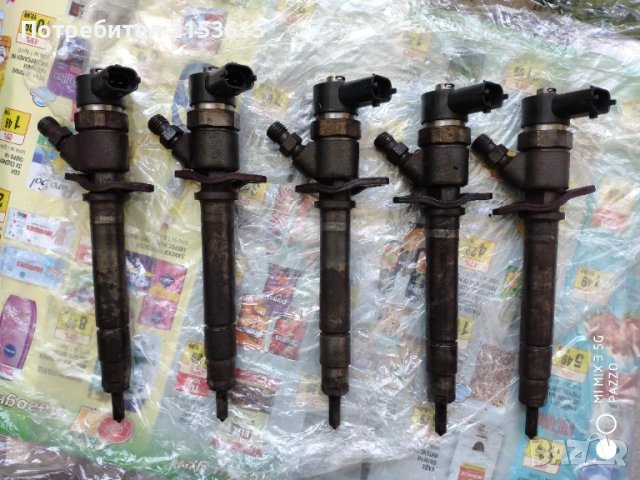 Дюзи инжектори BOSCH  8658352 8658351 0445110078 за Volvo V70 XC70 XC90 S60 S80  2.4 D5 Дизел 163kc , снимка 2 - Части - 51299428
