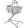 Chicco Meal Set for Baby Hug 4 in 1: бебешка люлка, кресло, столче за хранене и за маса, снимка 1 - Детски люлки - 41247482