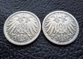 Стара монета 5 пфенига 1907 г. буква А ,2 броя - Германия- топ цена, снимка 11