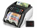 ЕЦБ тествана професионална банкнотоброячна машина AL-N60D CIS Dual Display EUR USD, снимка 8
