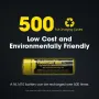 Професионална акумулаторна батерия 14500 Nitecore 1000mAh оригинална, снимка 3