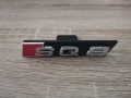 сребриста емблема Audi SQ8 за решетка със стикер, снимка 5