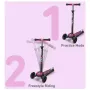 Тротинетка scooter SmarTrike T5 2в1, зелена/розова, снимка 8