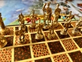 Ретро шах с метални фигури , снимка 11
