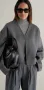 Сиво късо яке/сако STEFFEN SCHRAUT вълна кашмир коприна, снимка 18