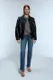 Zara бомбър яке от 100% естествена кожа, размер S/M, снимка 7