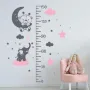 Стикер за стена Двуцветен комплект"Метър слонче и мече" , снимка 4