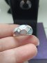 Сребърен пръстен със седеф #12R, снимка 1 - Пръстени - 44371305
