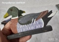 Разни различни патки и Закачалка, стар ДЪРВЕН пешкирник с  патки патка птица рисунка, снимка 9
