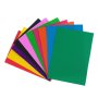 3746 Цветен гофриран картон А4, 10 листа, 10 цвята, снимка 1