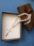 Масивен сребърен нов ланец с кръст. Поставен в луксозна, подаръчна кутия., снимка 1 - Колиета, медальони, синджири - 41464551