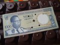 ДР Конго 1000 франка, 1964 г, анулирана перфорация UNC, снимка 1